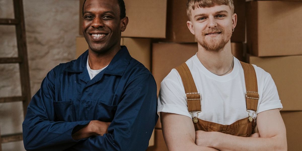 Movers & Cleanout Crew Inc team portrait — licensed and insured moving and cleanout professionals
